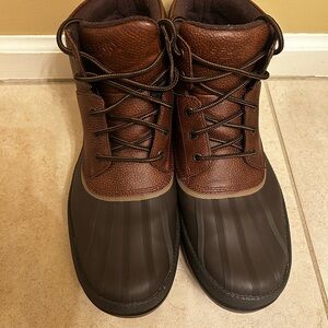 Sperry Men's Dark Brown and Black Snow Boots